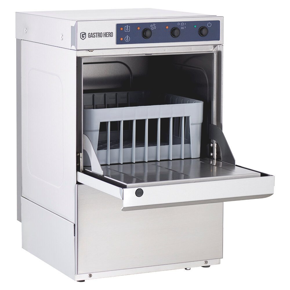 GastroHero Dönergrill Kompakte Gläserspülmaschine ECO 35x35 cm 230V, 2770 W
