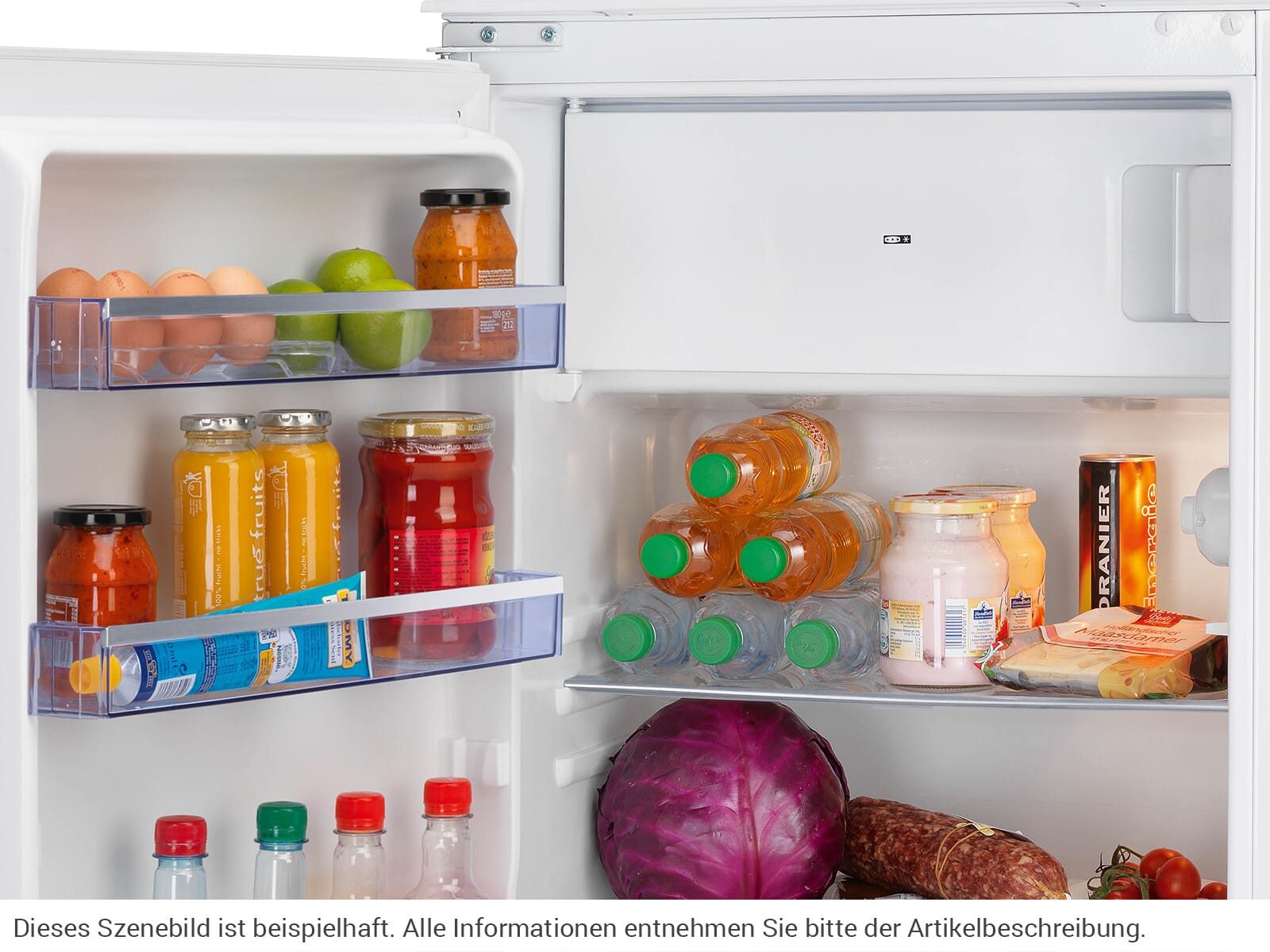 Oranier Einbaukühlschrank EKS308, 0.0 cm hoch, integrierbar