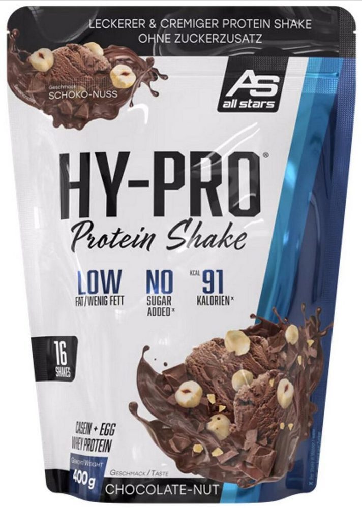 ALL STARS Fitness All Stars Hy-Pro Protein Shake - 400 g-Beutel Pulver