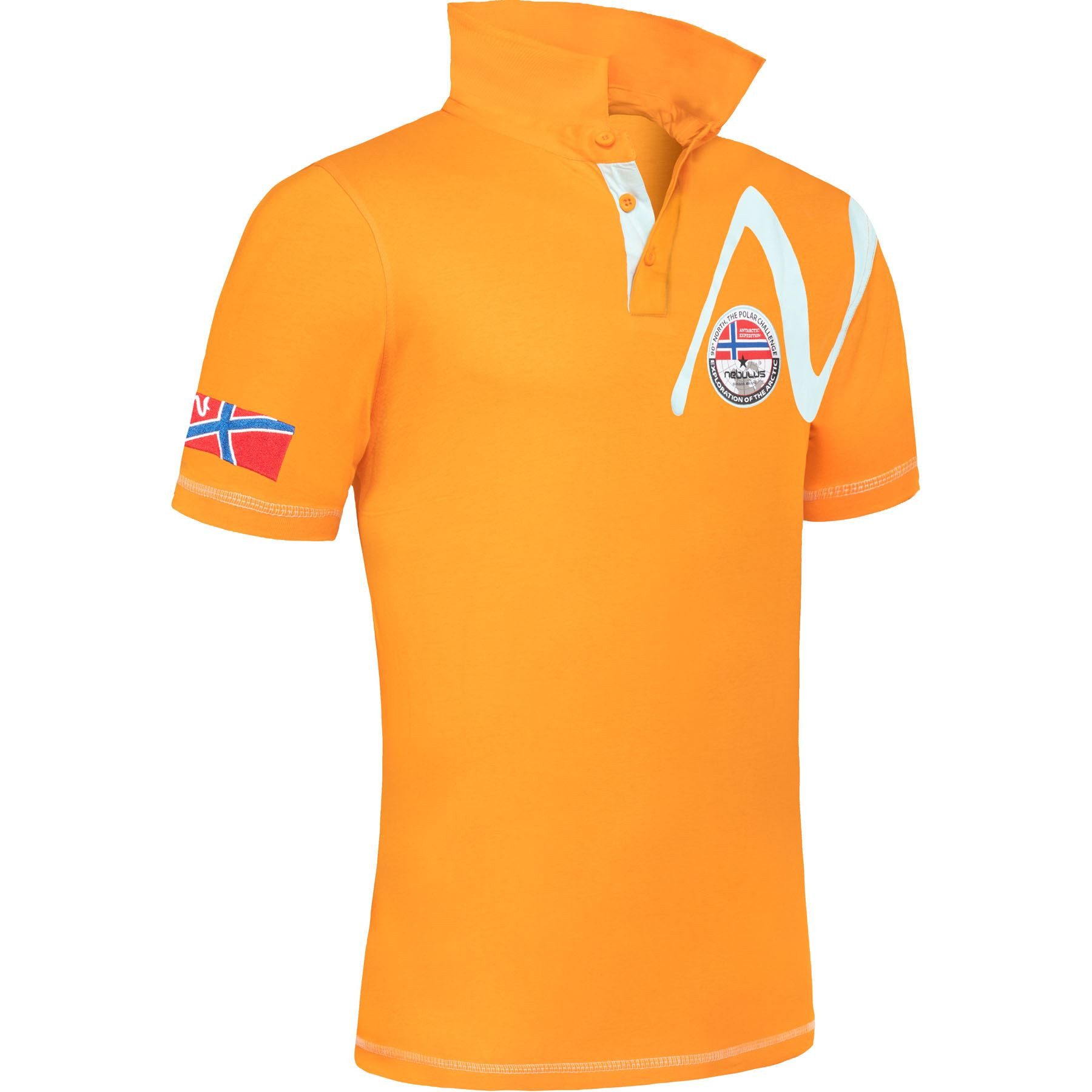 Nebulus Poloshirt TUPAI, P5281 - Herren, orange, XXL