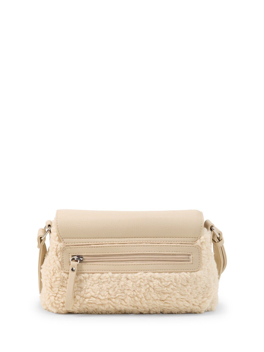 TOM TAILOR Umhängetasche Bags, TTZELINA S Umhängetasche mit Teddyfell
