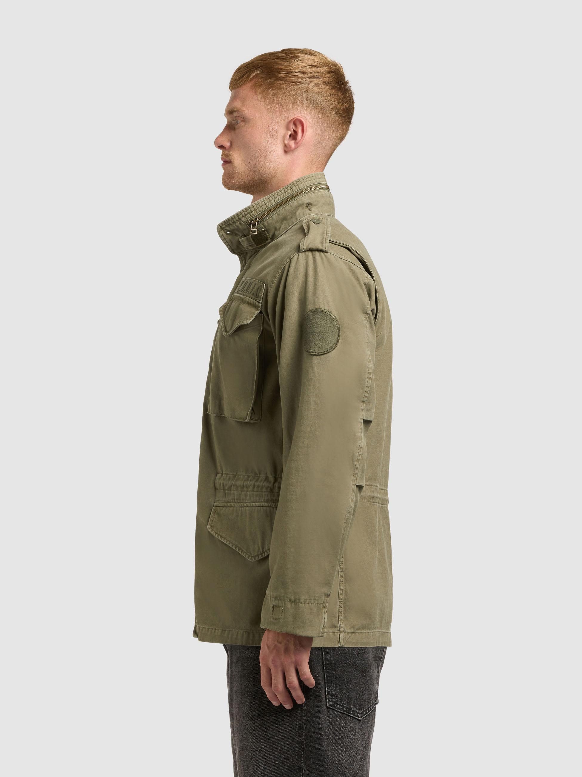 khujo Funktionsjacke Gene (1-St) Übergangsparka mit Stehkragen