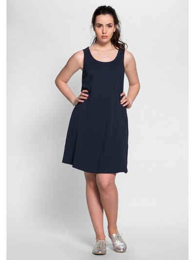 Sheego Jerseykleid »Kleid« mit breiten Trägern