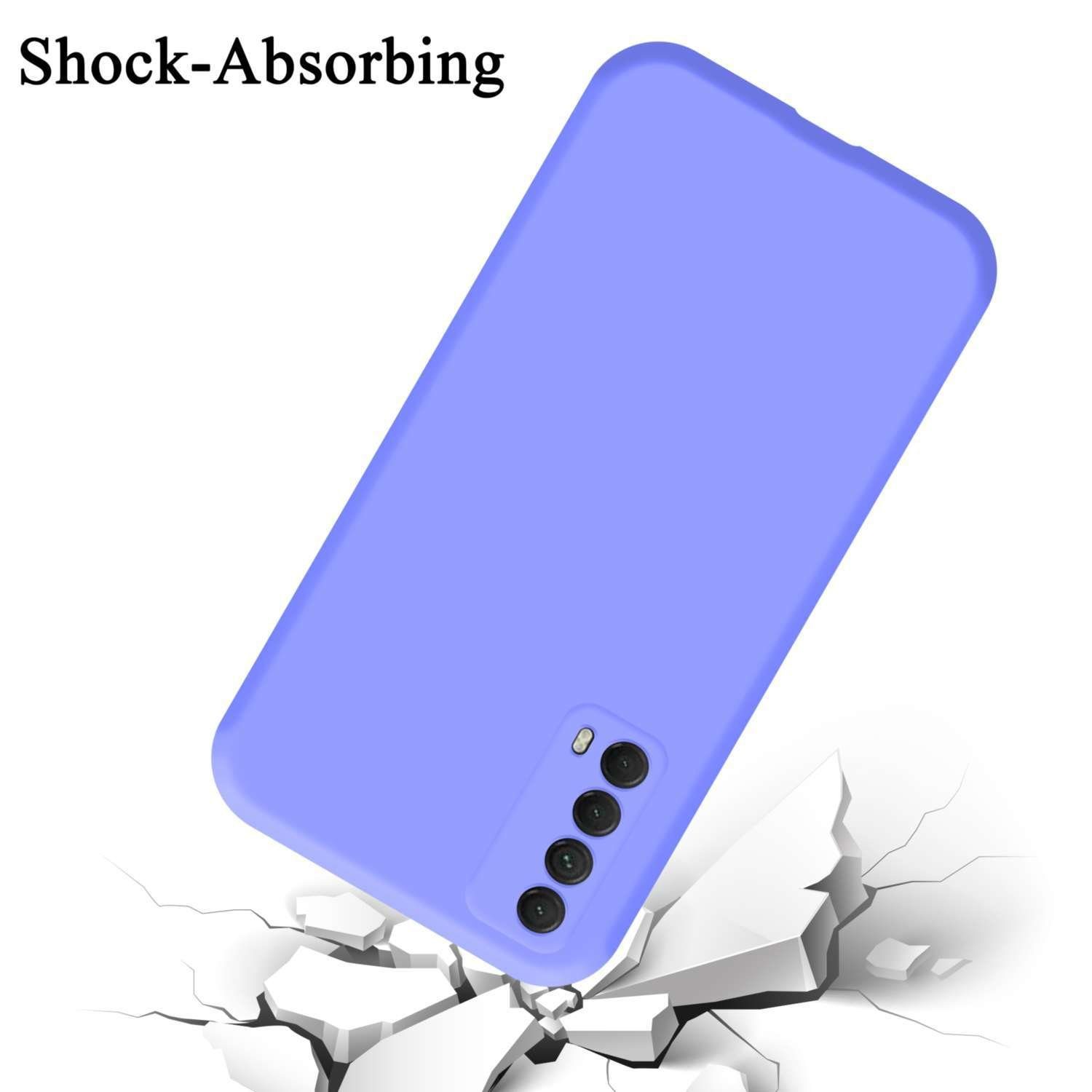 Cadorabo Handyhülle für Huawei P SMART 2021 Hülle Huawei P SMART 2021, Flexible Hülle TPU Silikon Schutzhülle Back Cover Case
