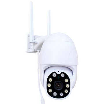 Retoo Überwachungskamera Außen IP WIFI Kamera Outdoor 1080P Netzwerk WLAN HD Überwachungskamera (Außenbereich, Set, Außenkamera, 32 GB Speicherkarte, AC-Adapter, Montageteile, Camera Outdoor, 360° FULL HD)