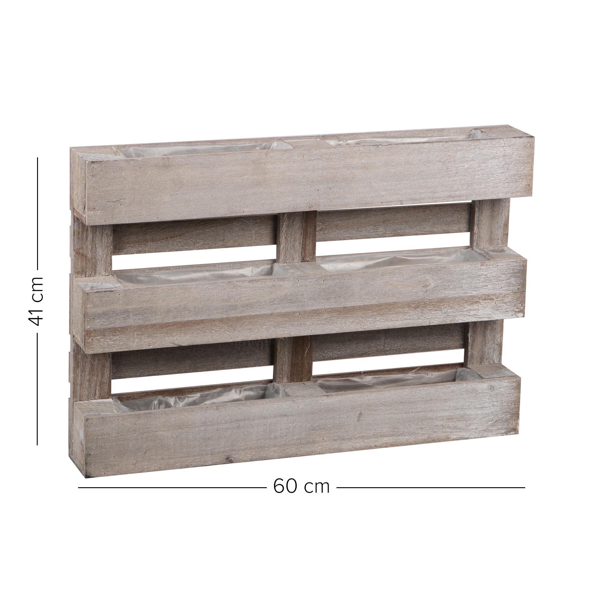 UNUS GARDEN Blumenkasten Paletten Pflanzkasten 3 günstig online kaufen