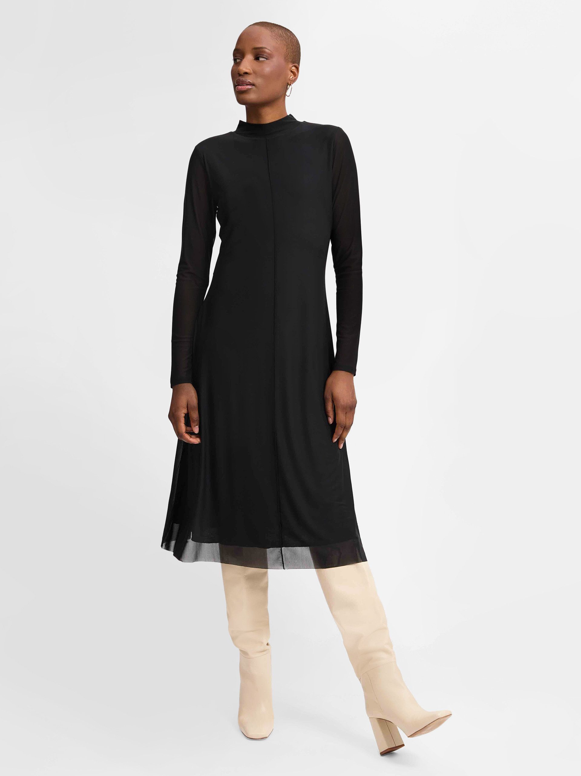 comma casual identity Minikleid Hochgeschlossenes Midi-Kleid günstig online kaufen