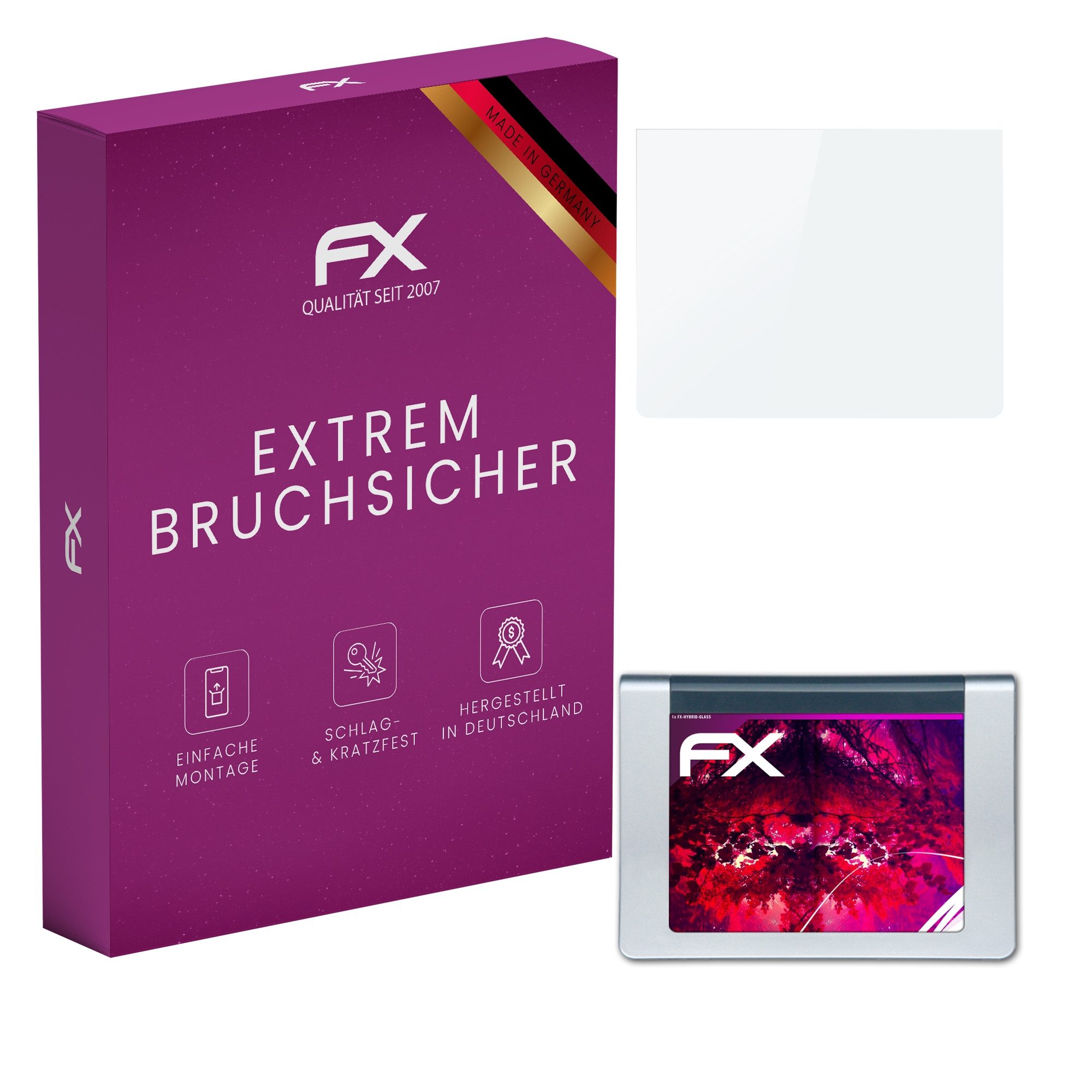 Schutzfolie Panzerglasfolie für Elsner WS1 Color