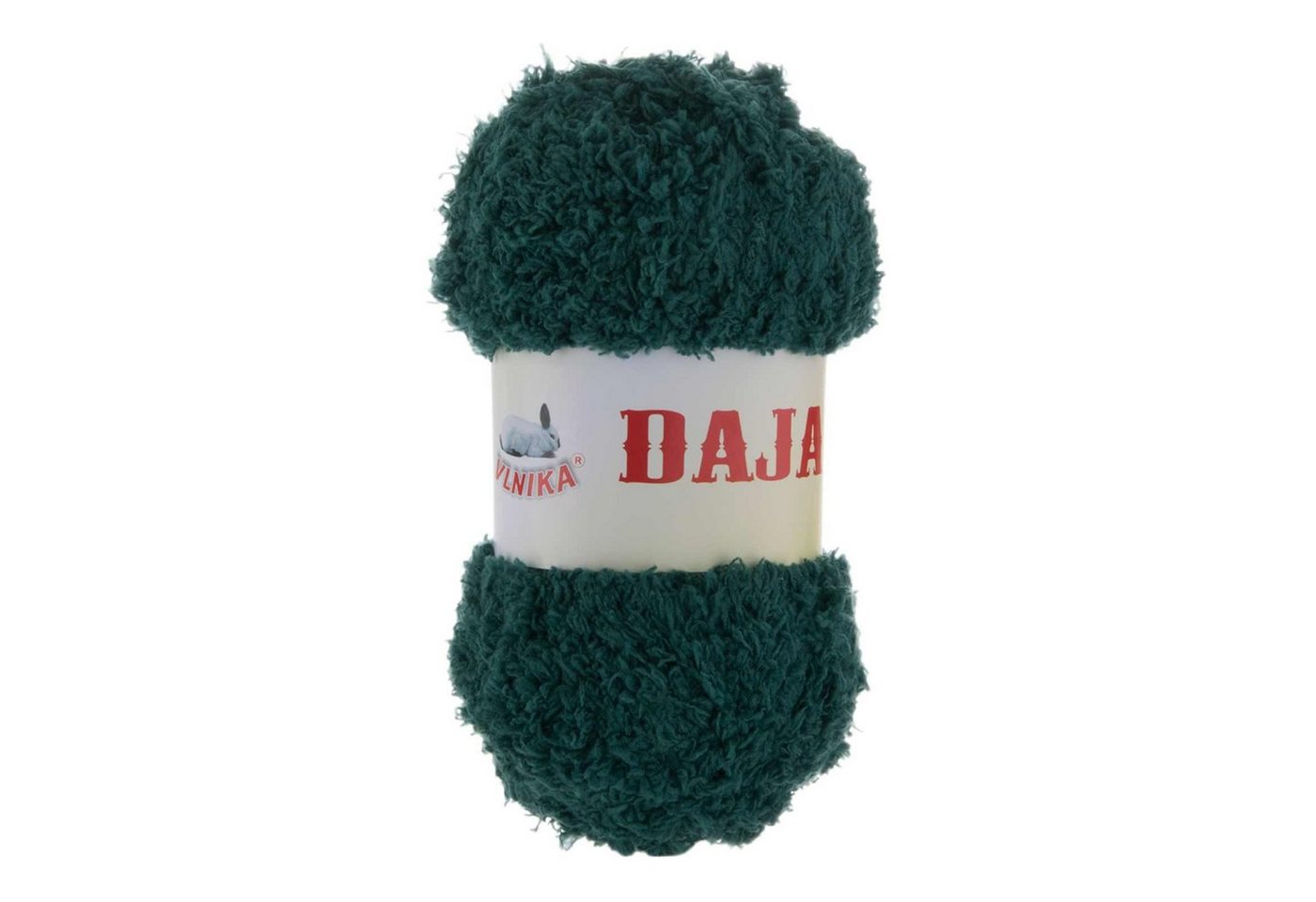 Thumbnail - VLNIKA 10 x 50g Kuschelgarn DAJA Häkelwolle, dunkelgrün