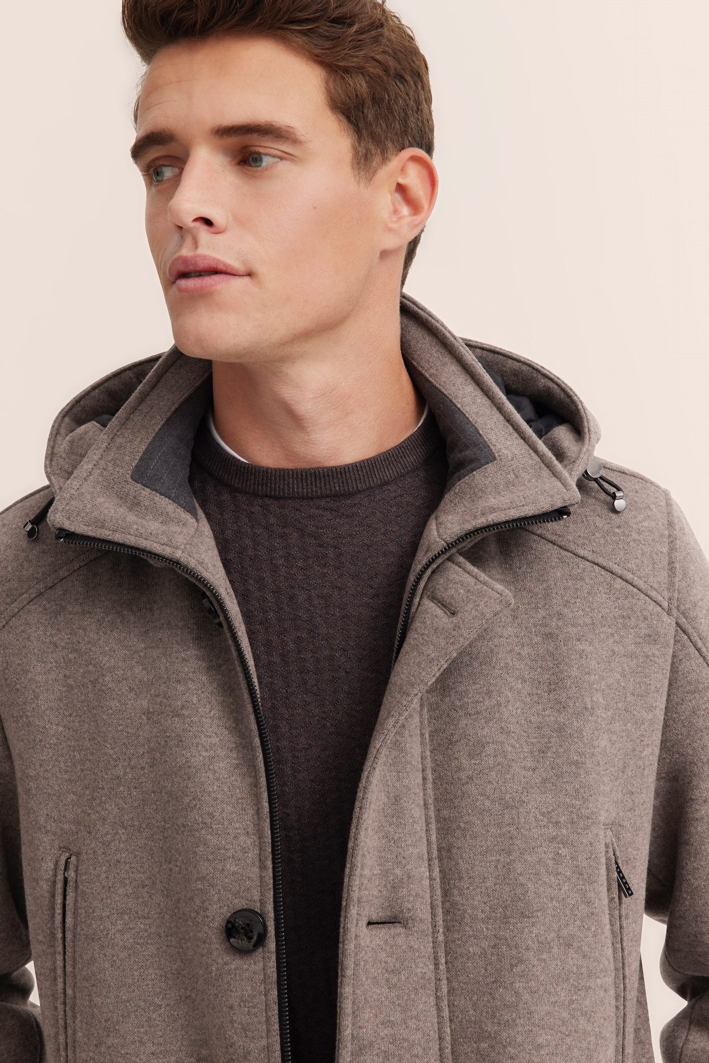 bugatti Kurzjacke mit Steppnähten