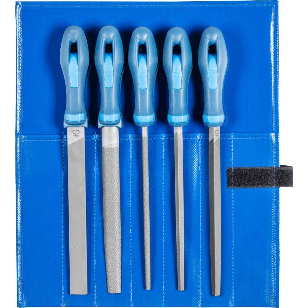 Pferd Feile Werkstattfeilen-Set Hieb 3 in PVC-Rolltasche 11800533