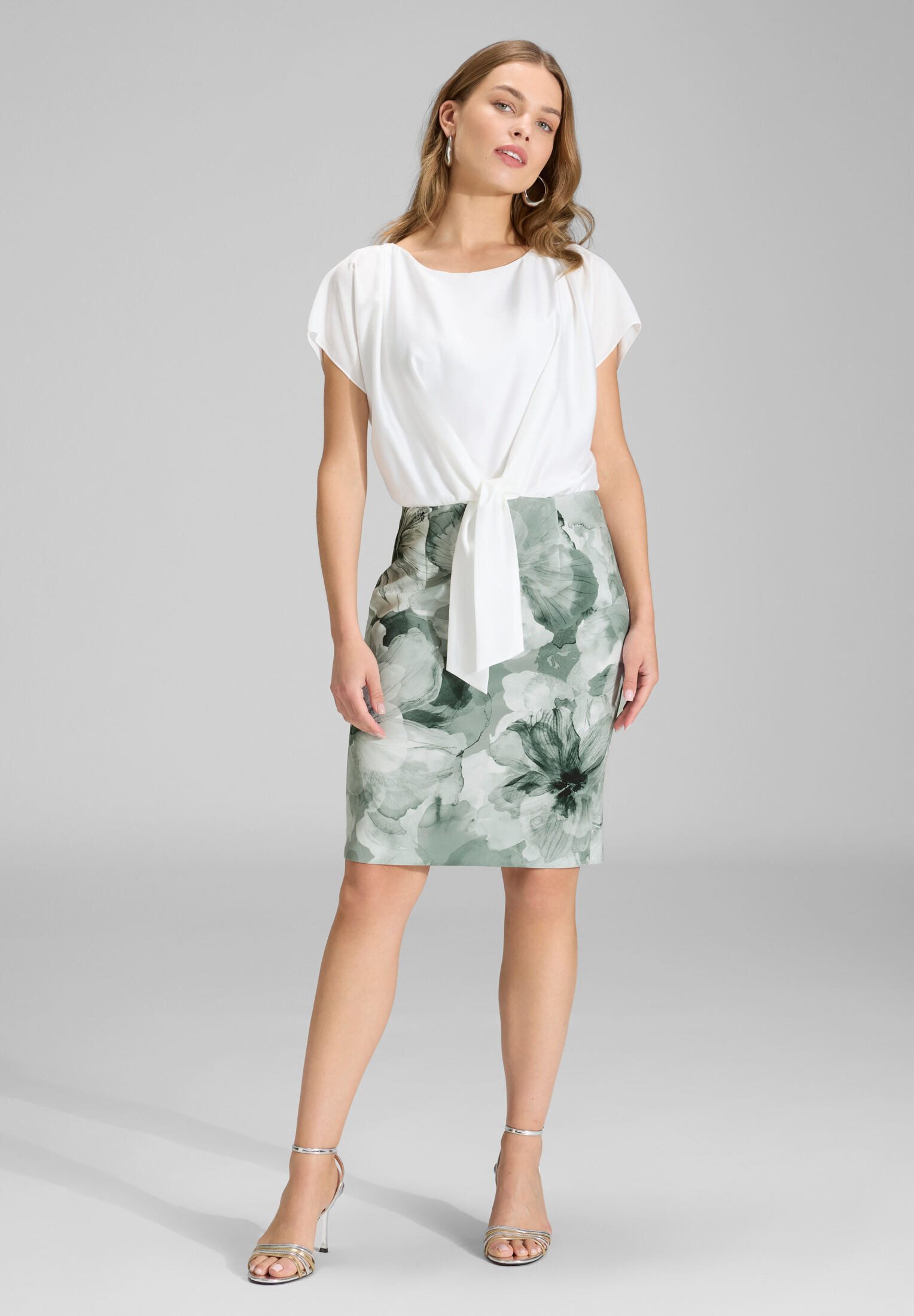 SWING Cocktailkleid Oberteil in lockerer Passform
