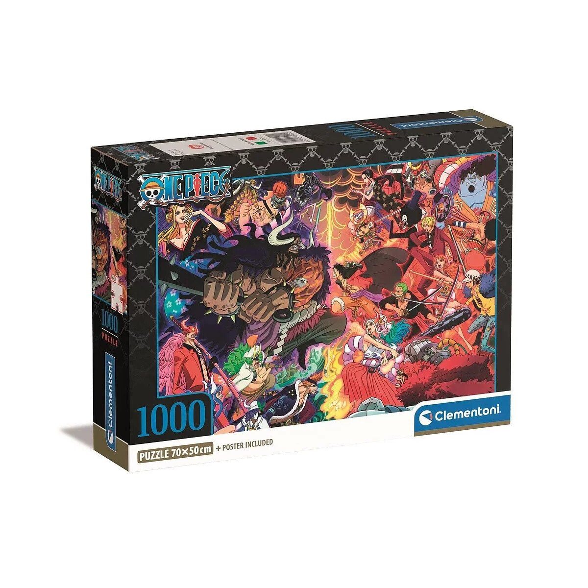 Clementoni® Lernspielzeug One Piece Wano Country Arc 1000-teiliges Clementoni Puzzle