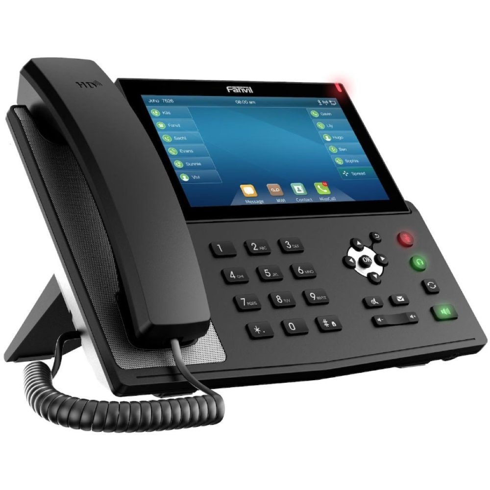 Telefon Phone IP Enterprise - Fanvil X7 Kabelgebundenes schwarz Telefon -
