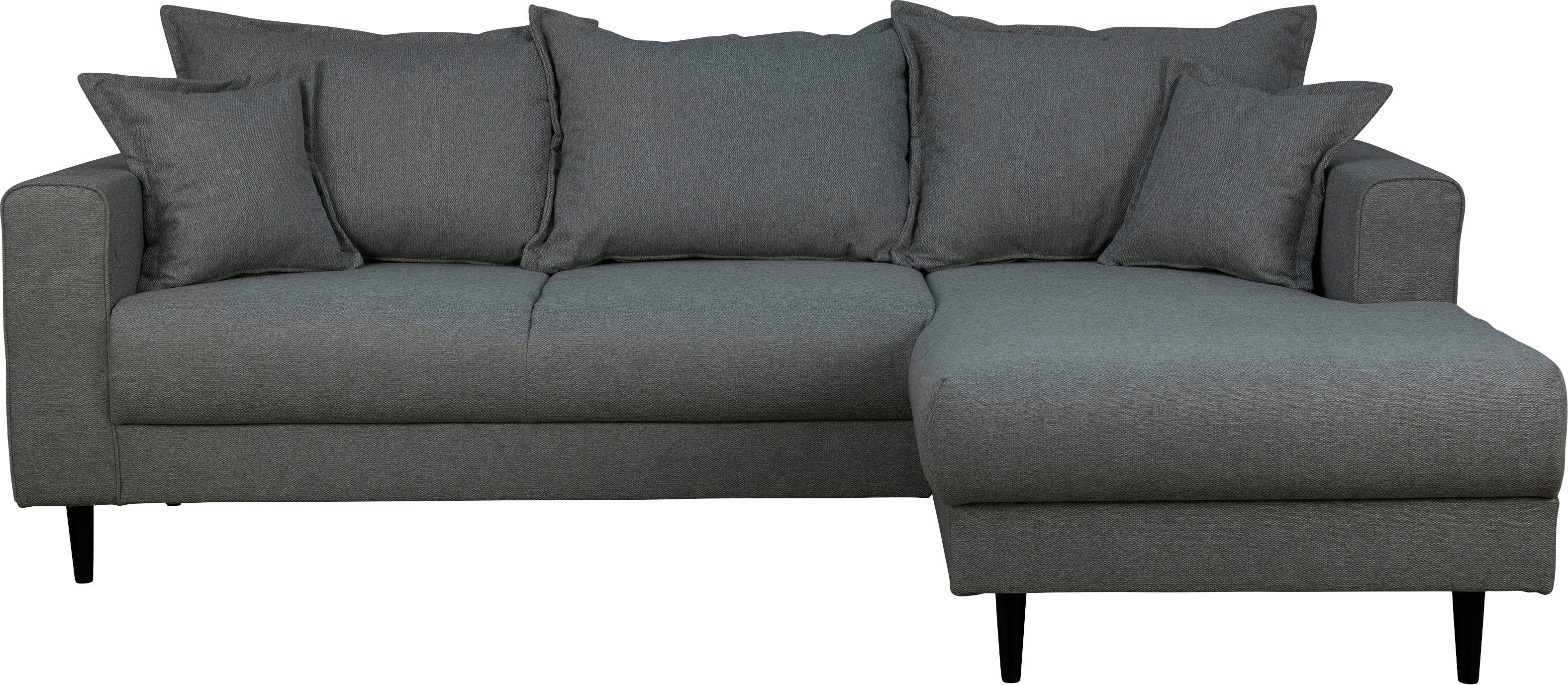 Home affaire Ecksofa "VEYRAS L-Form, hoher Sitzkomfort, Maße B/T/H: 230/150 günstig online kaufen