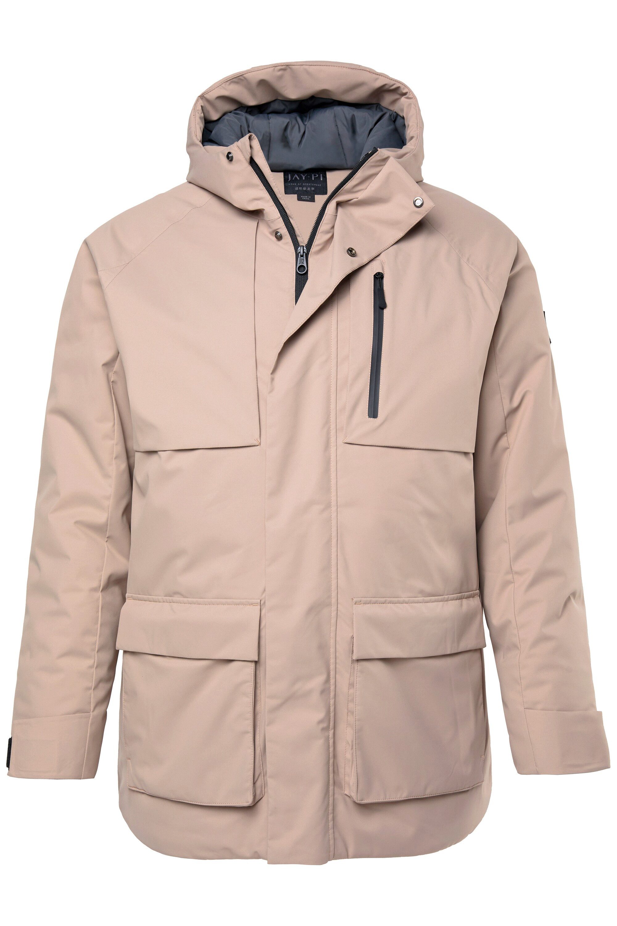 JP1880 Fieldjacket Funktions-Jacke Outdoor Kapuze wasserdicht