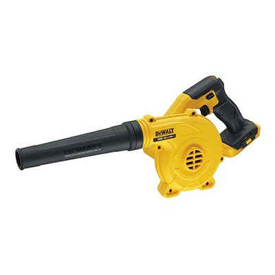 DeWalt Akku-Gebläse DCV100-XJ Akku-Gebläse, Luftbesen, 265 Watt, 18V, 290 km/h, 168 m³/h, Basisversion (ohne Akku und Netzteil)