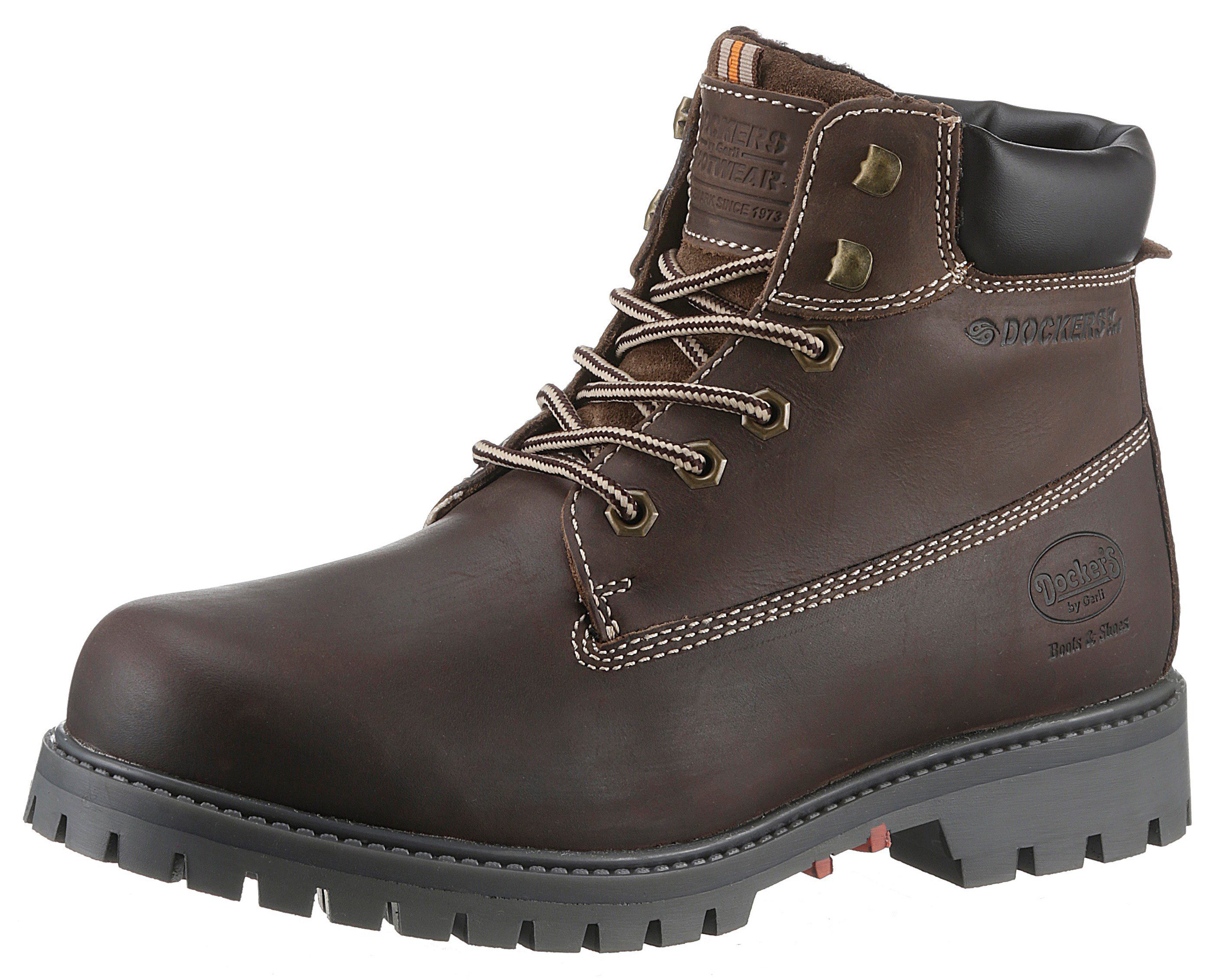 Dockers by Gerli Winterboots mit Warmfutter braun