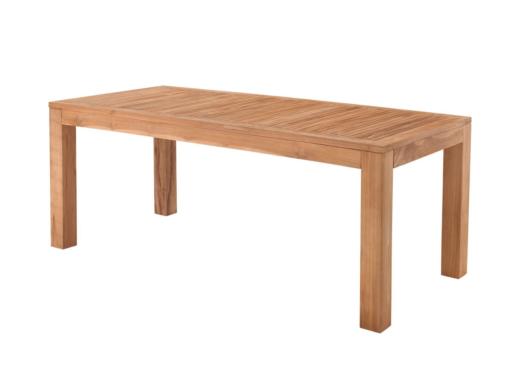 More2Home Gartentisch HOME-S, Teakholz massiv, 160 x 100 cm