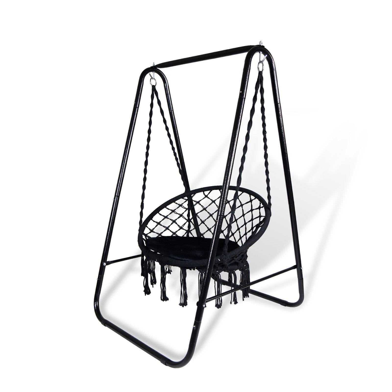 CCLIFE Hängesessel CCLIFE Hängesessel mit Gestell Hängeschaukel Hängestuhl outdoor indoor