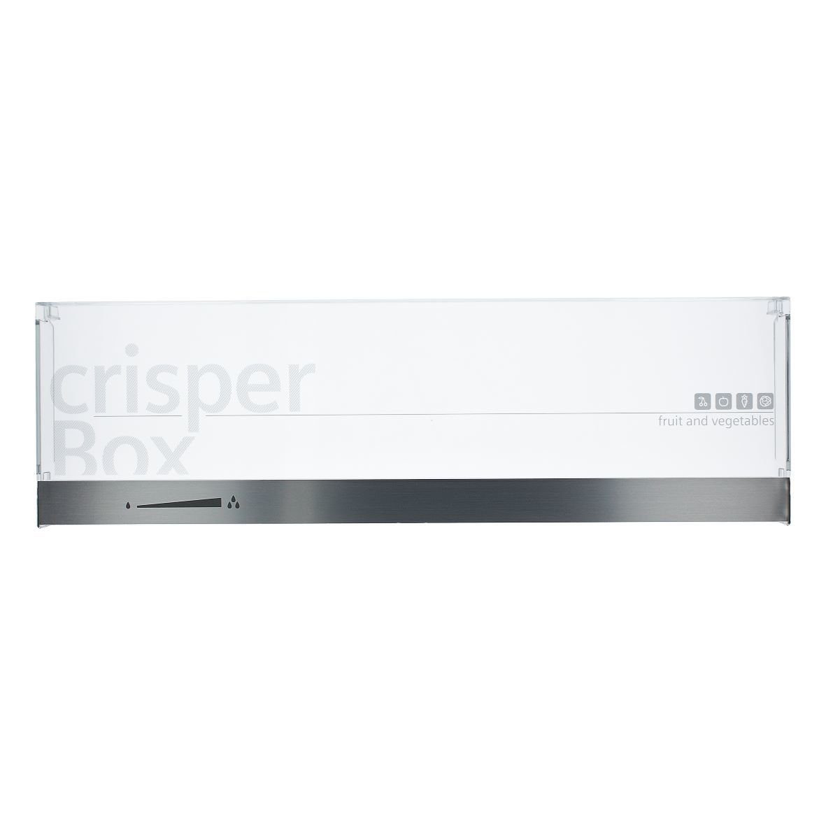 easyPART Schublade wie BOSCH 12003503 Schubladenblende für crisperBox, Kühlschrank / Gefrierschrank