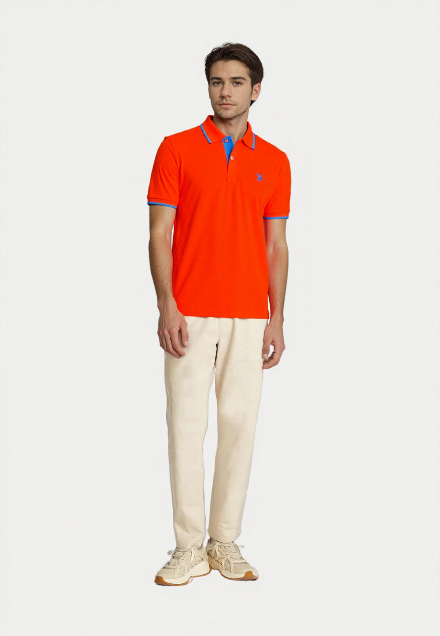 U.S. Polo Assn. Poloshirt Poloshirt Fashion Kurzarmshirt (1-tlg., 1)