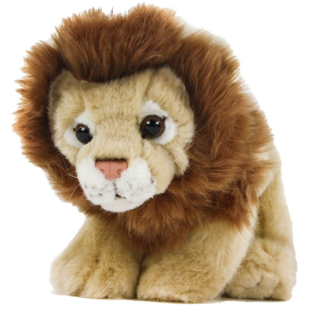 Teddys Rothenburg Kuscheltier Löwe männlich 30 cm mit Löwenmähne Kuscheltier Uni-Toys