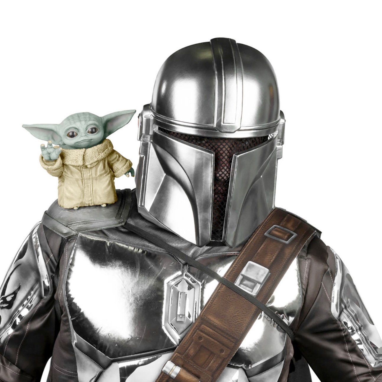 Metamorph Kostüm Star Wars - The Mandalorian Das Kind Grogu Schulte, Ein machtsensitives Kind macht sich auf jeder Schulter gut!