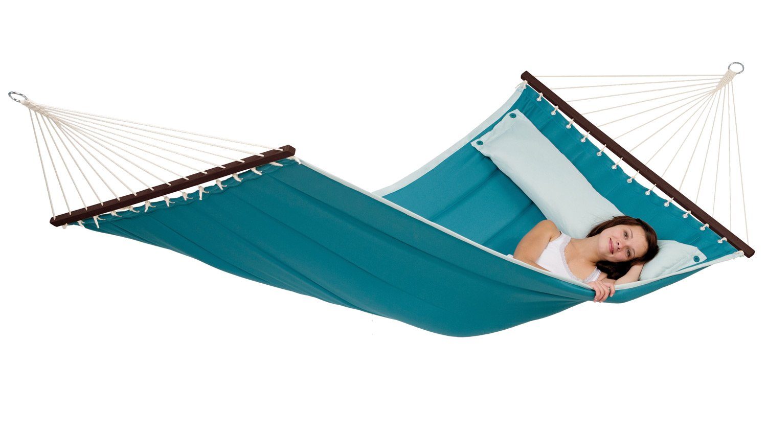 Amazonas Stabhängematte American Dream Petrol XL: Stil und Komfort, bis zu 2 Personen