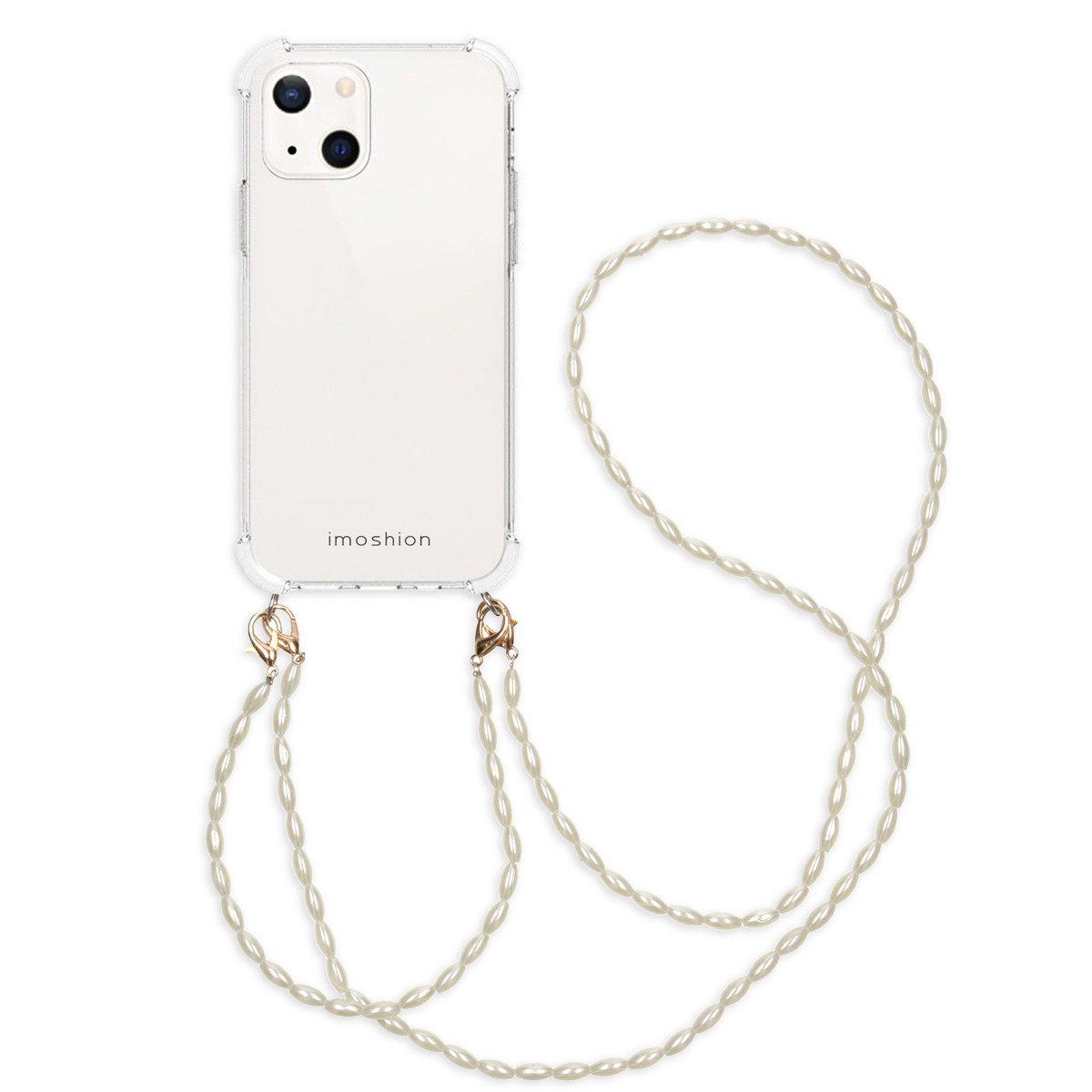 imoshion Backcover imoshion Handykette mit Perlen + Handgelenkschlaufe Apple iPhone 13 -