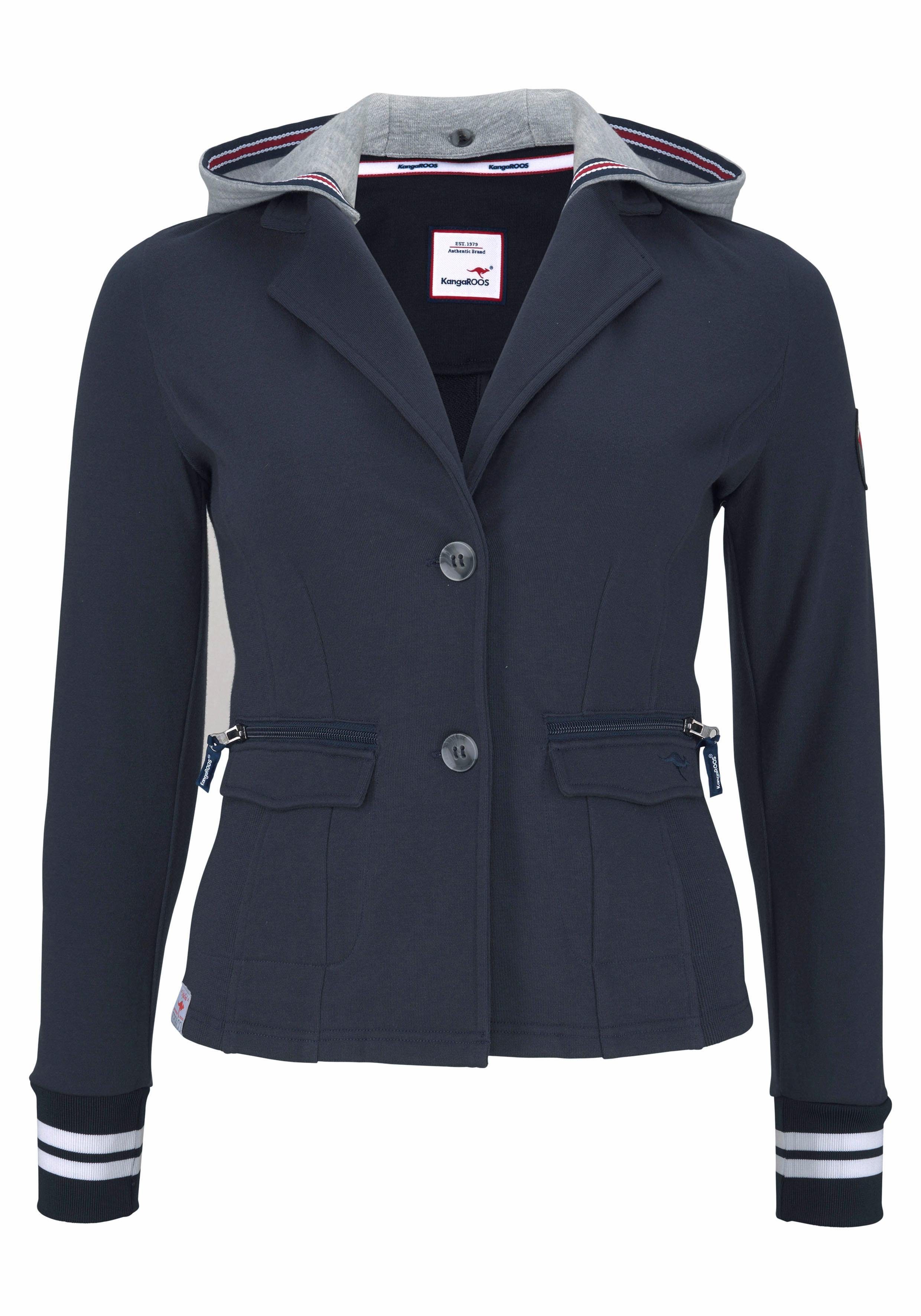 KangaROOS Sweatblazer mit vielen Details und günstig online kaufen