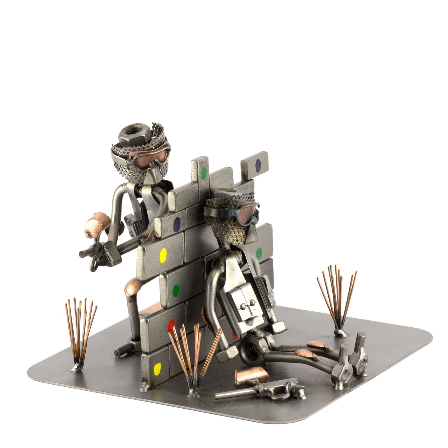 Steelman24 Dekofigur Paintball 2 Personen