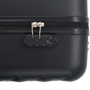 Kookkunst Kofferset Kofferset 3-teilig mit TSA-Zahlenschloss, Hartschale Champagne
