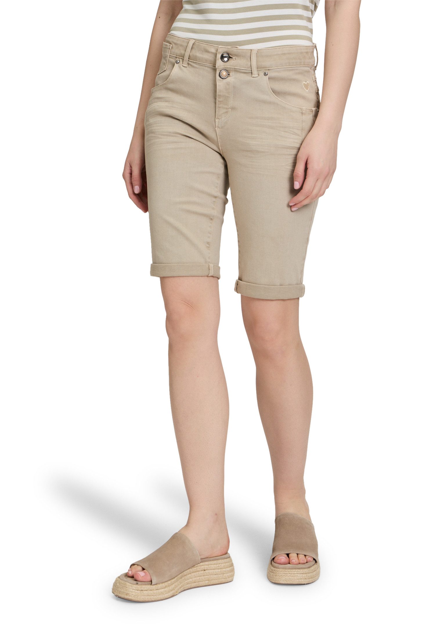 Cartoon Shorts Cartoon Shorts mit Stickerei Stickerei