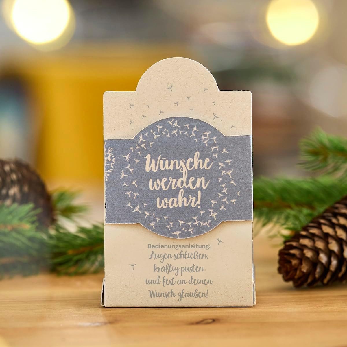 Trockenblume Echte Pusteblume, Toller Wunscherfüller zur Hochzeit, Geburtstag uvm. Löwenzahn, Die Stadtgärtner