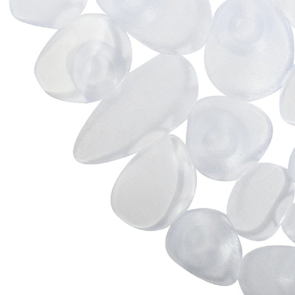 MSV Duschmatte KIESELSTEIN, mit Saugnäpfen, rutschfest, pflegeleicht, PVC, günstig online kaufen