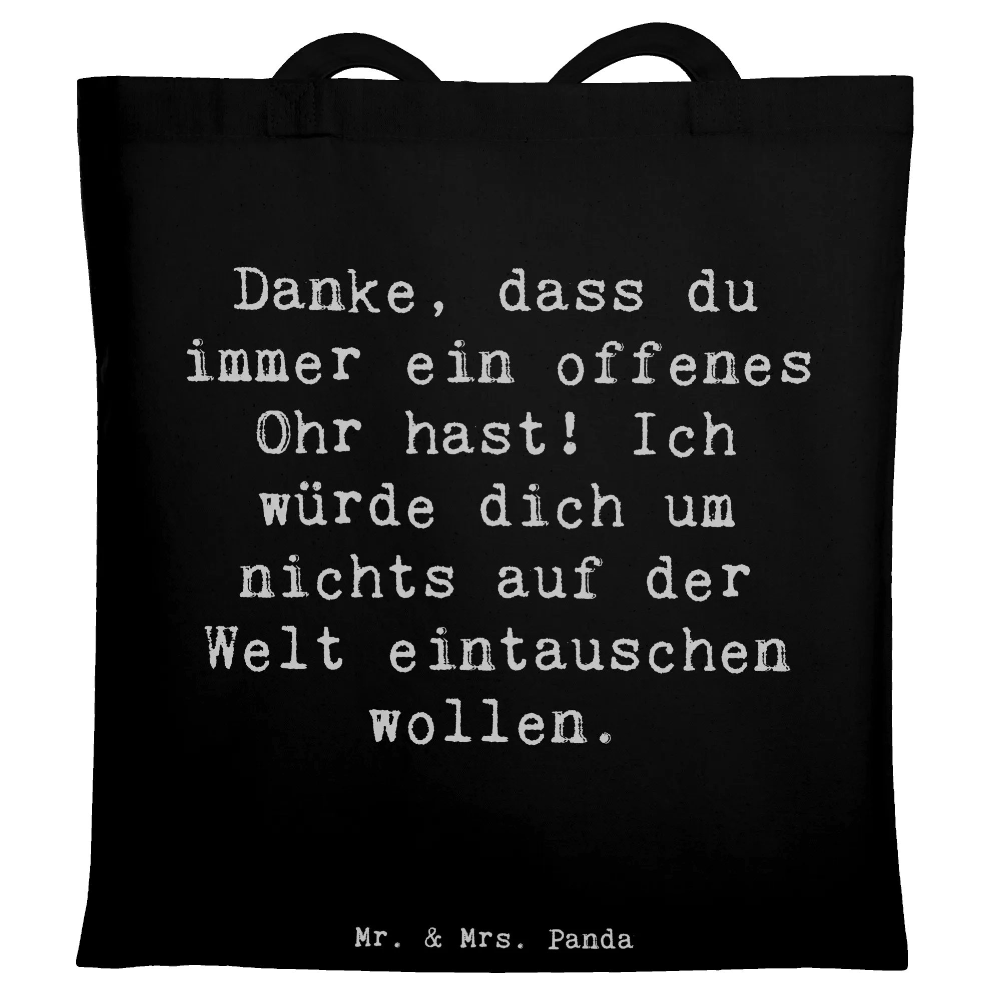 Tragetasche Spruch Freund fürs Leben - Schwarz - Geschenk, Freude., Badetasche, B