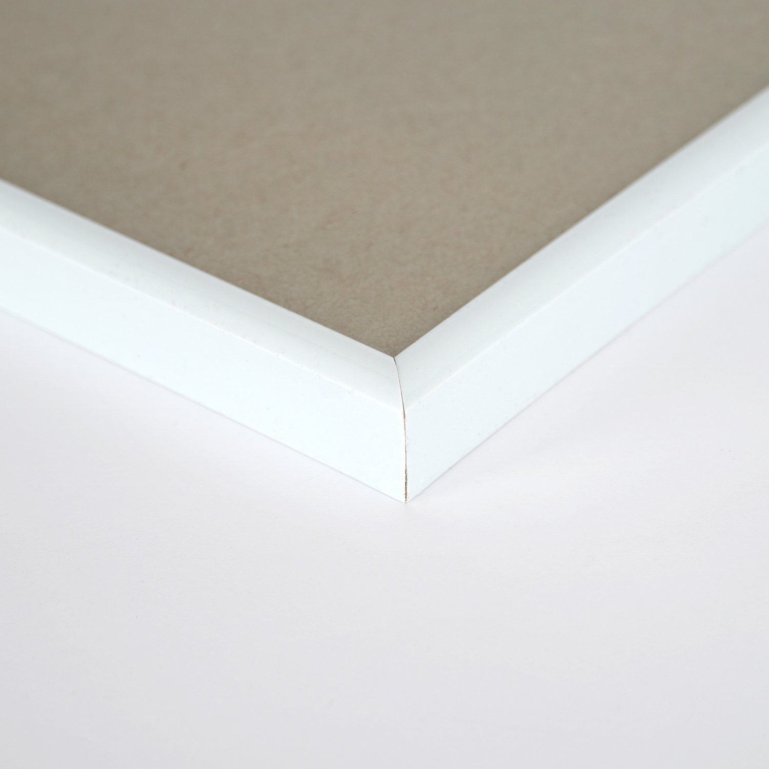 queence Einzelrahmen 2er-Set Weiß Kunststoffrahmen - Poster/Puzzlerahmen, ( günstig online kaufen