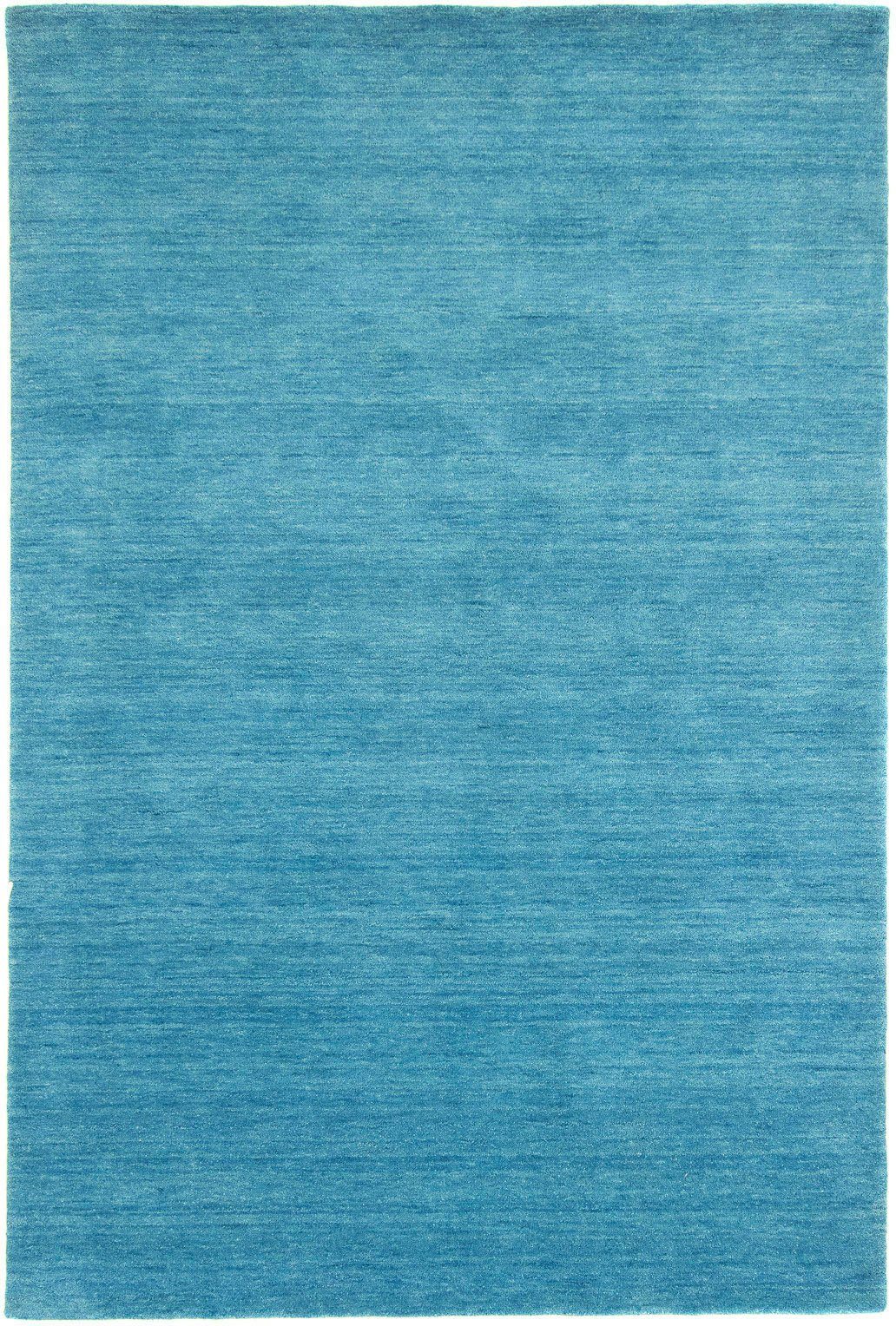 morgenland Wollteppich »Uni - Gabbeh Teppich - Softy«, rechteckig, 1,6 mm H günstig online kaufen