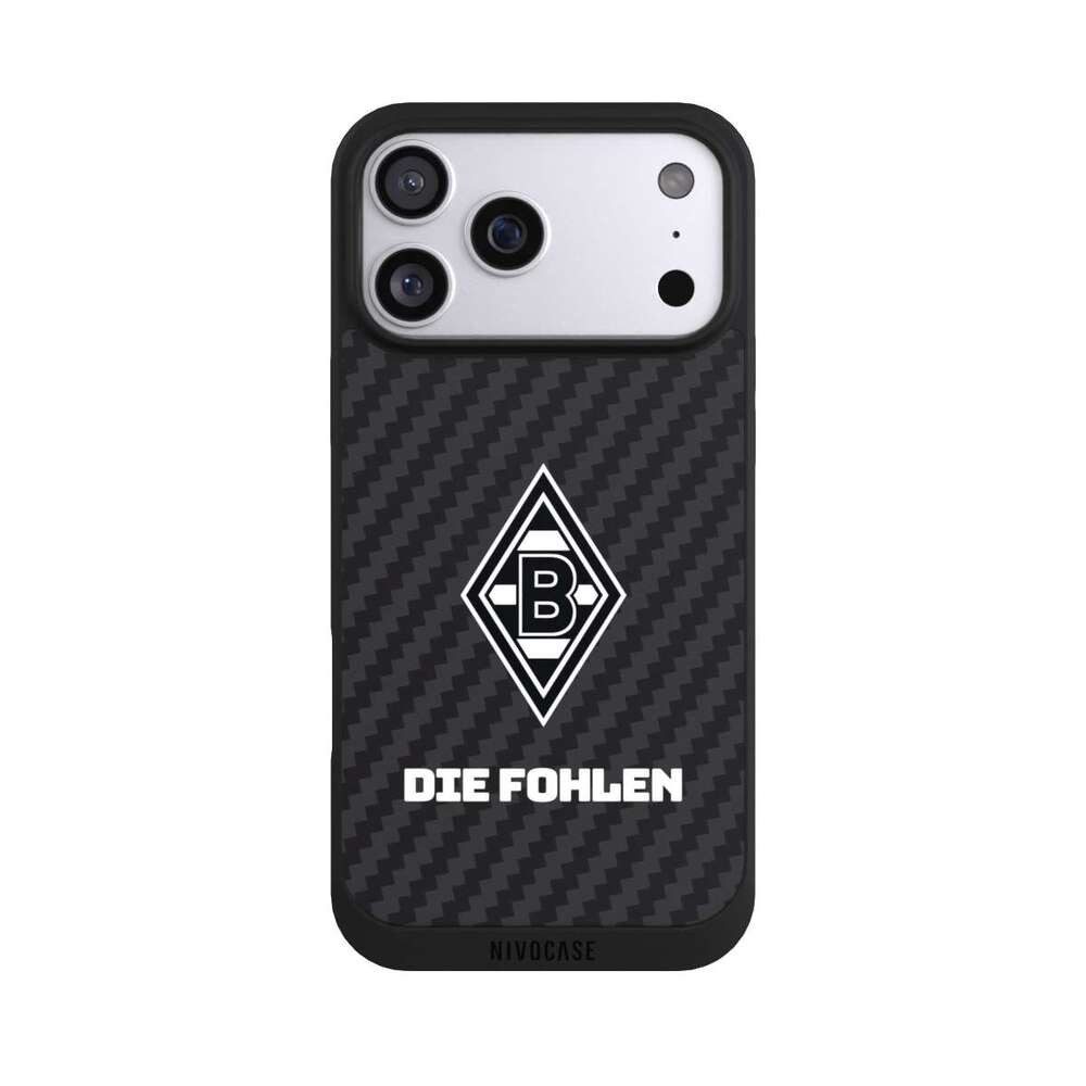 Handyhülle Borussia Mönchengladbach Carbon Gladbach Die Fohlen Carbon