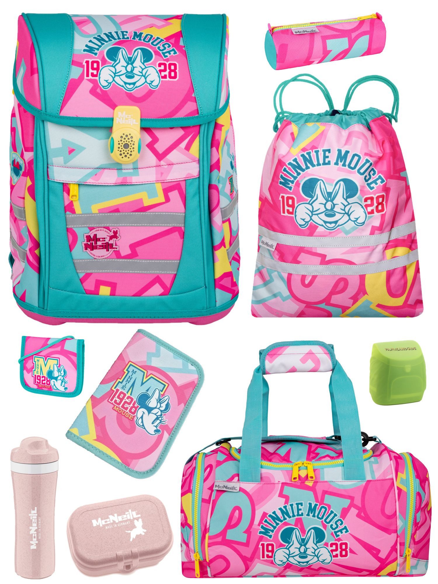 Schulranzen Disney Minnie Mouse Schultasche ab der 1. Klasse