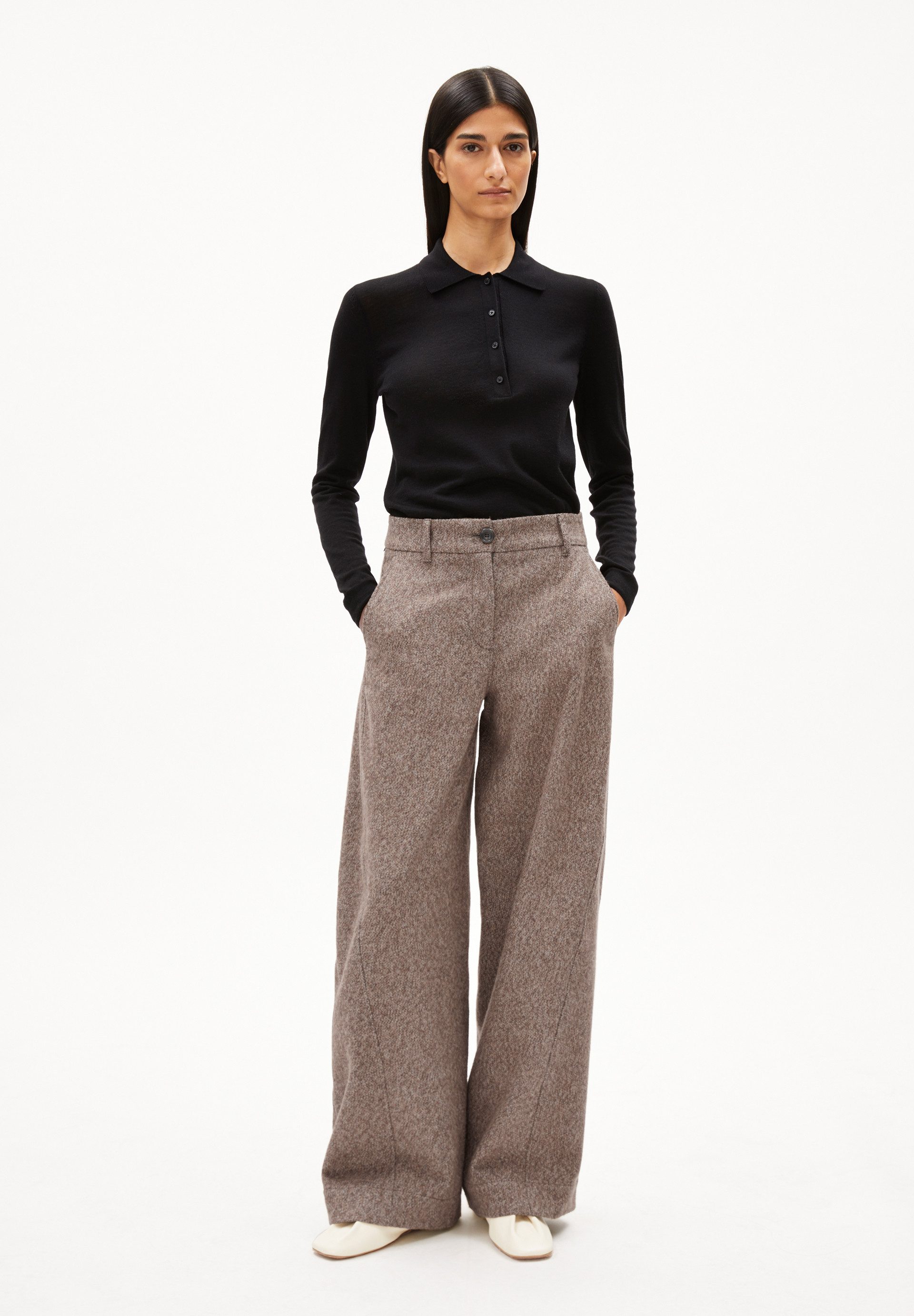 Armedangels Strickpullover MAARGO MERINO Pullover aus Bio-Wolle Regular Fit