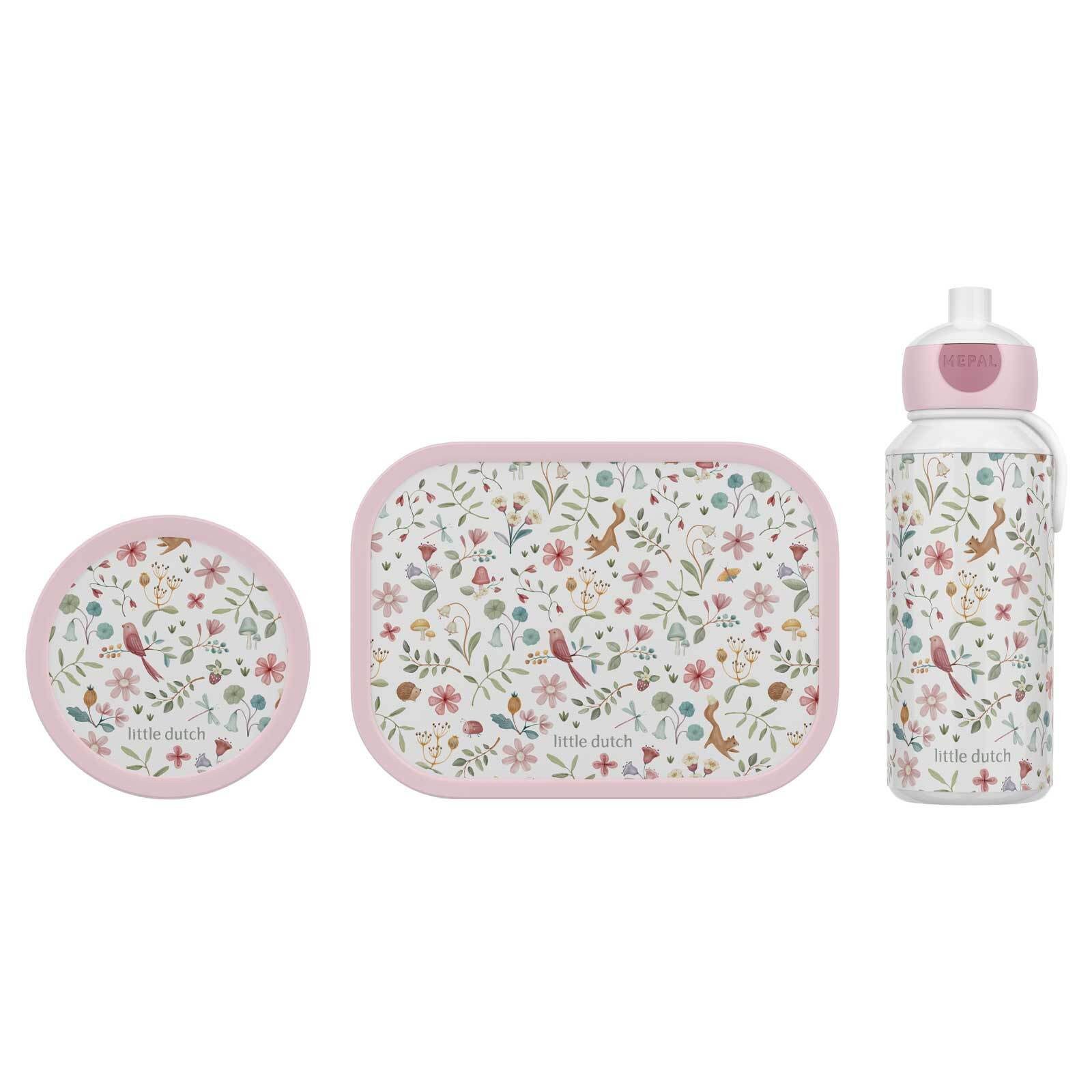 Mepal Lunchbox Campus Lunchset 3-tlg., Acrylnitril-Butadien-Styrol (ABS), (3-tlg)