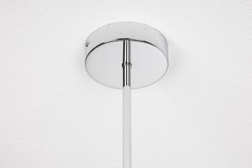 riess-ambiente Hängeleuchte VARIATION 128cm silber, ohne Leuchtmittel, Wohnzimmer · Metall · Esszimmer · Modern Design
