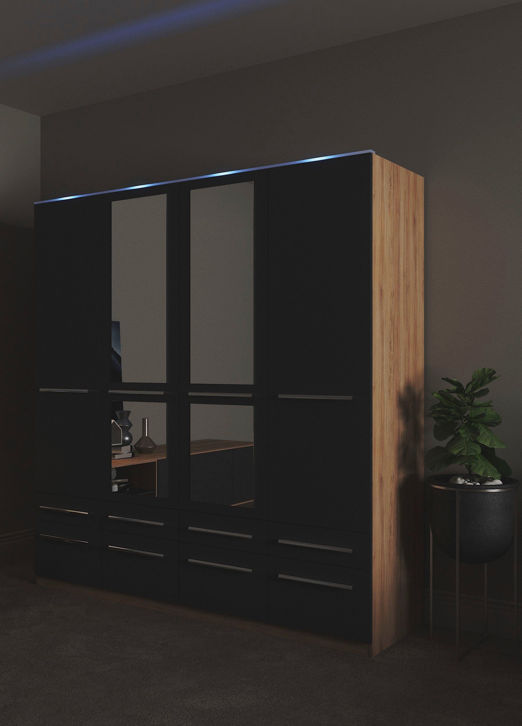 priess Kleiderschrank "Schrank Garderobe Wäscheschrank Barcelona in 5 Breit günstig online kaufen