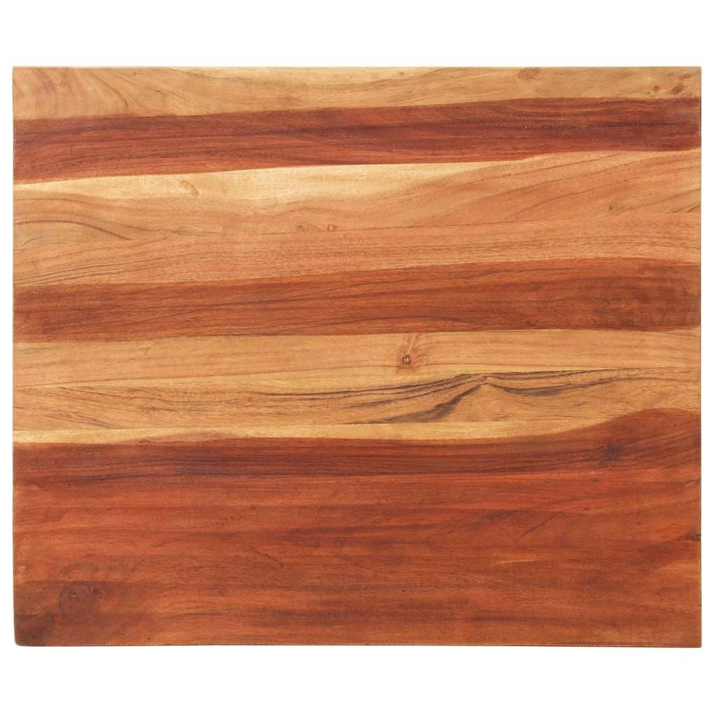 vidaXL Tischplatte Tischplatte Massivholz 25-27 mm 60x70 cm (1 St)