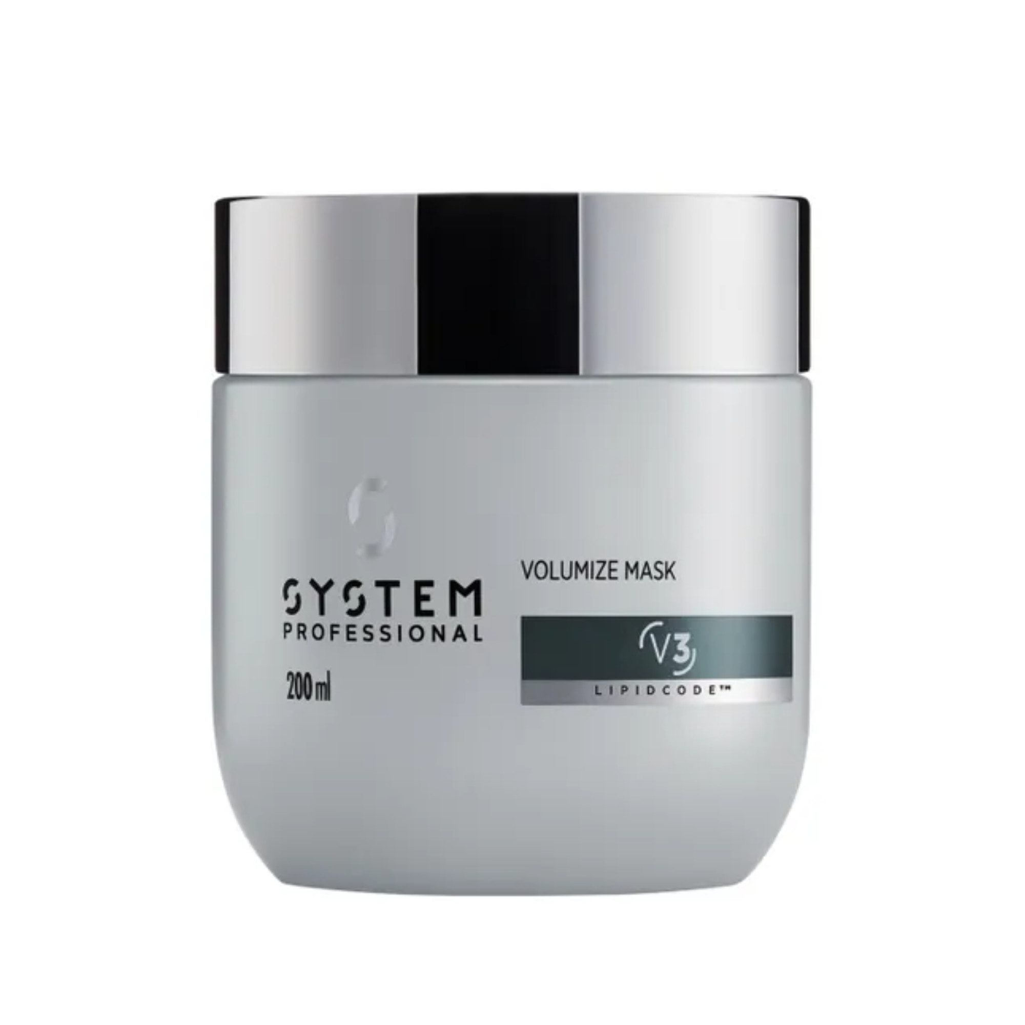 System Professional Haarkur System Professional V3 Volumize Haarmaske 200 ml – Volumenpflege für f, 1-tlg., Professionelle Salon Pflege