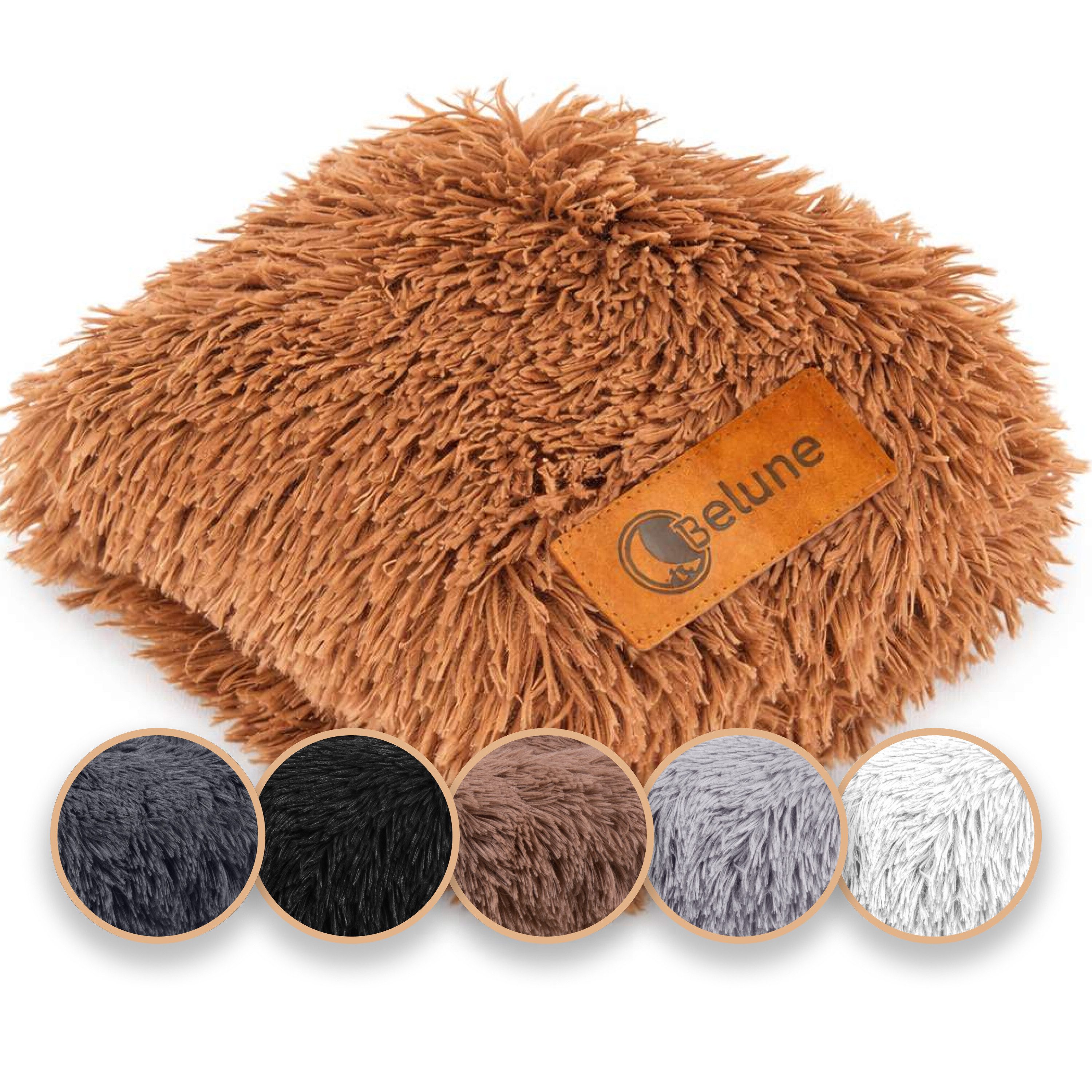 Belune Tierbett Ersatzbezug Belune Hundebett - Kuscheliger Ersatzbezug Original Belune, verschiedene Farben und Größen