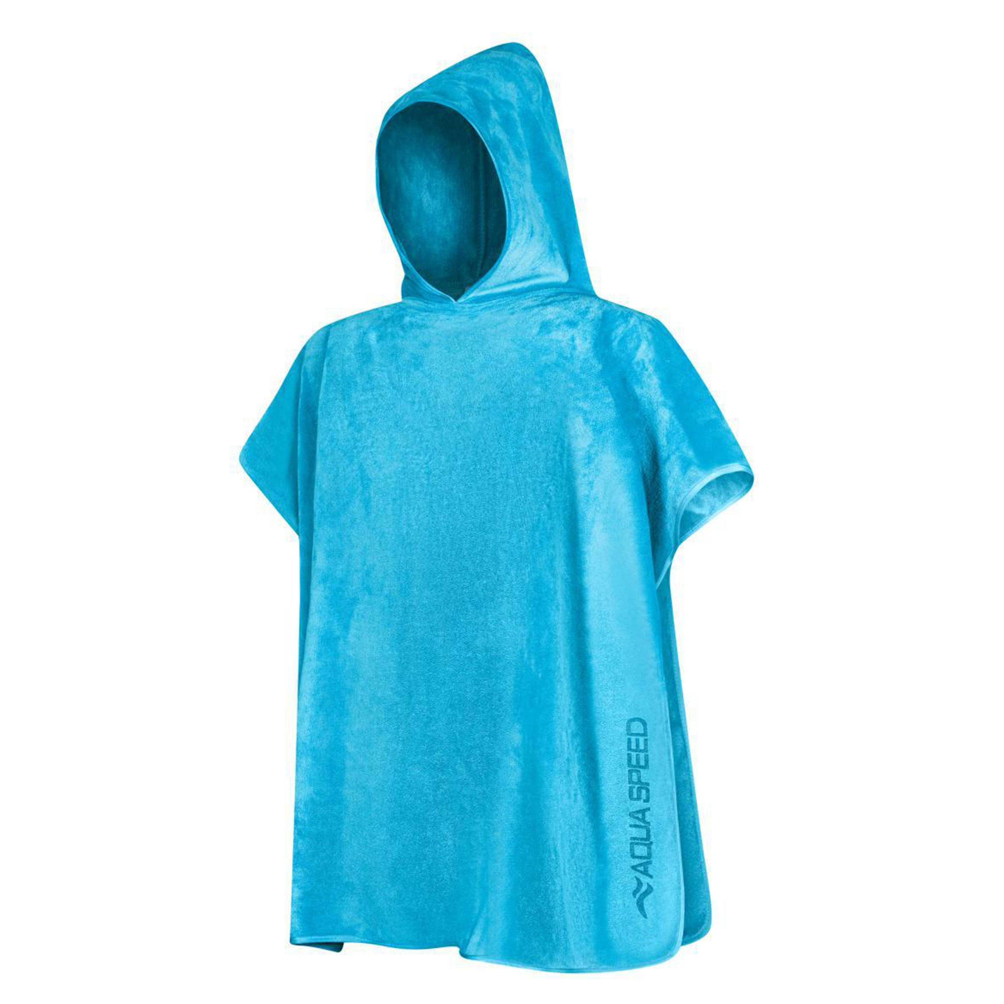Aqua Speed Kapuzenhandtuch Kinder Poncho schnelltrocknendes Handtuch mit Kaputze