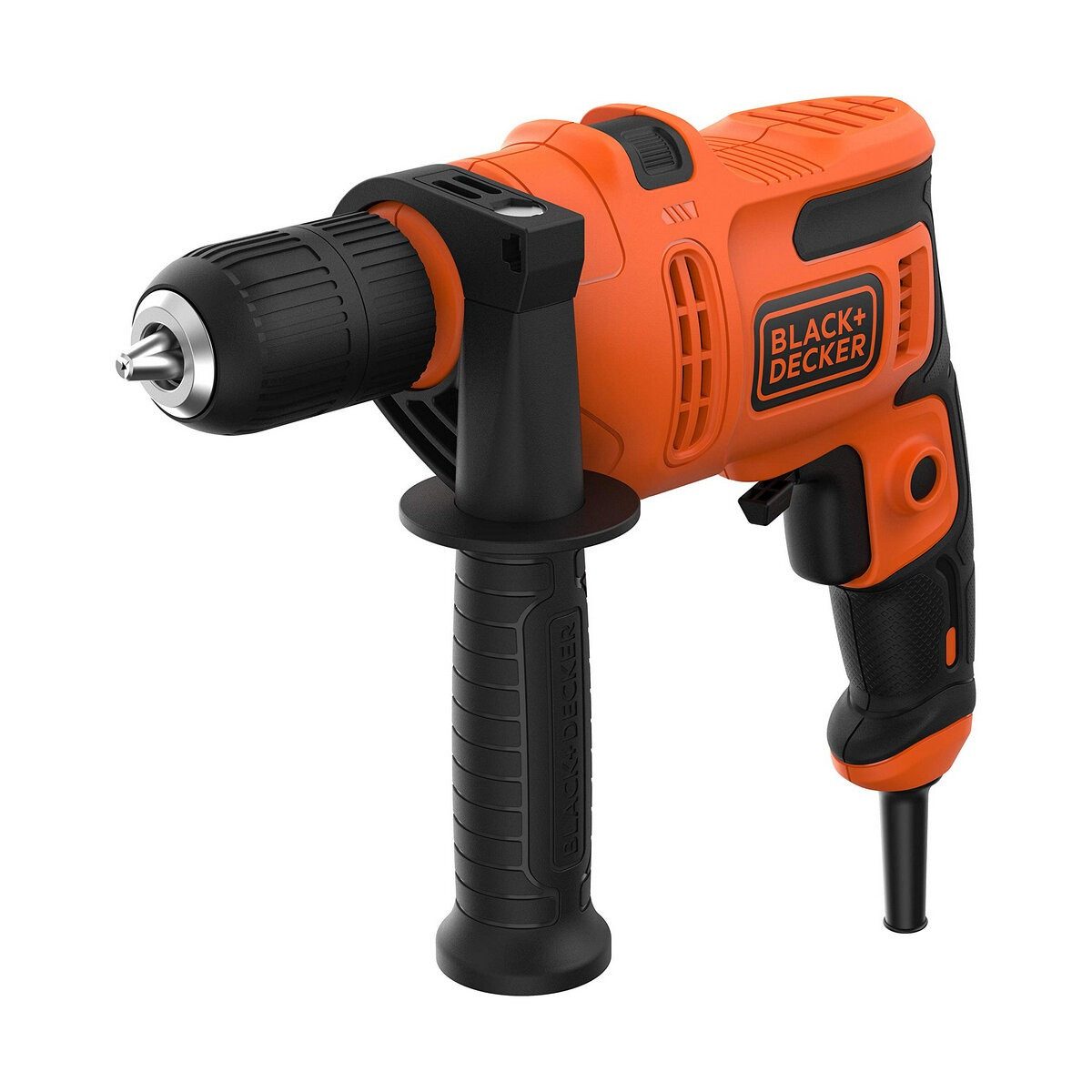 Black + Decker Schlagbohrmaschine Schlagbohrmaschine BEH200-QS